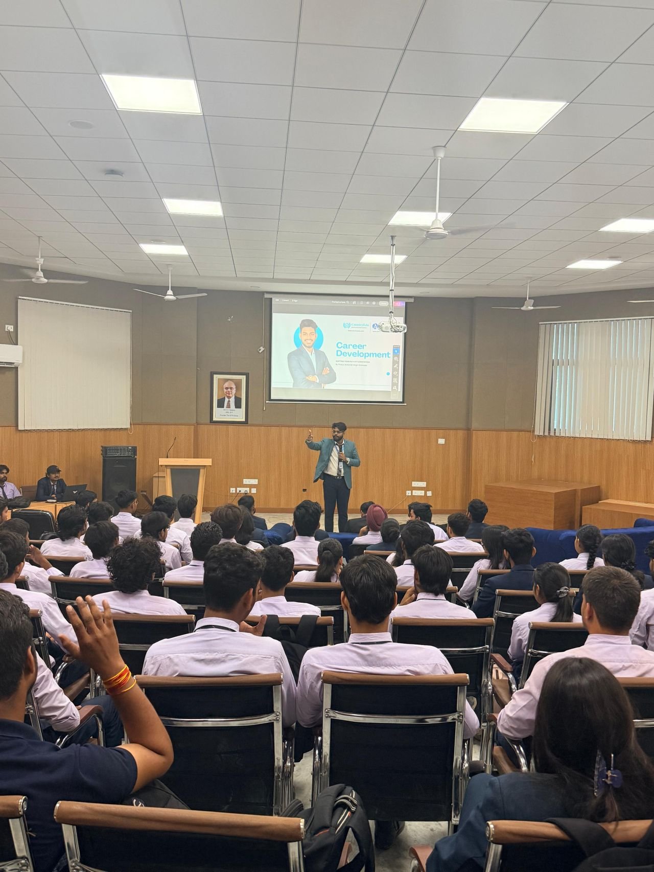 Career Development & Future Industry Skills Session at ICFAI University Jaipur